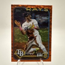 José Siri 2024 Topps Series 2 Orange Foil /299 Rays 🔥