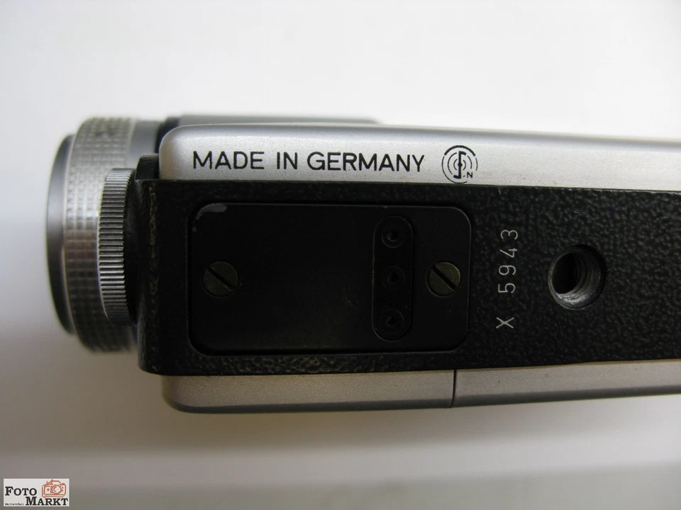 Agfa S-8 Filmkamera Microflex sensor Zoom-Objektiv Movaron 1,9/10-25 Super-8 - Bild 2 von 4