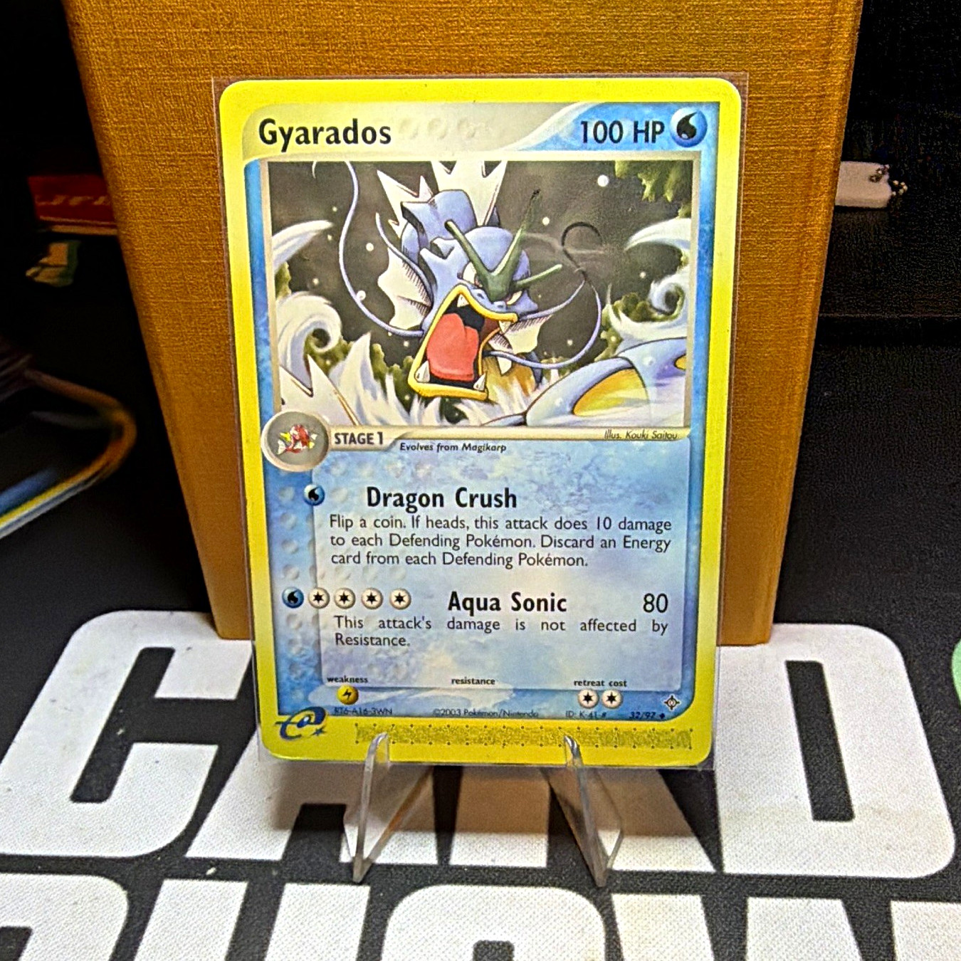 The Pokémon Company Pokémon TCG Gyarados 32/97 EX Dragon Regular Uncommon EN