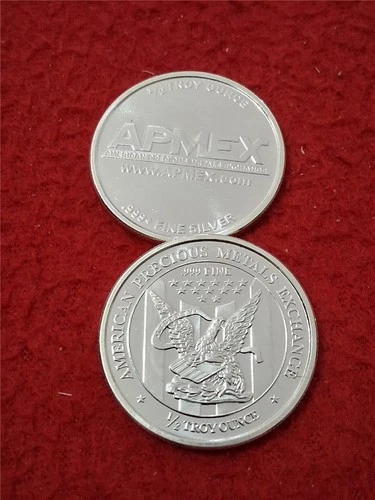 American Precious Metal's x2 1/2 TROY oz PROOF .999 FINE SILVER ROUND'S #MF-1157