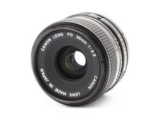 Exc 5 Canon FD 35mm f/2.8 Prime Wide Angle MF Lens - From JAPAN