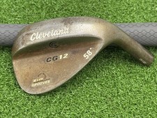 Cleveland Golf Cg12 Zip Grooves Rtgdsg 58 Wedge Head Only Right Handed Used Cleveland Golf Cg12 Zip Grooves Rtgdsg 58 Wedge Head Only Right Handed Used