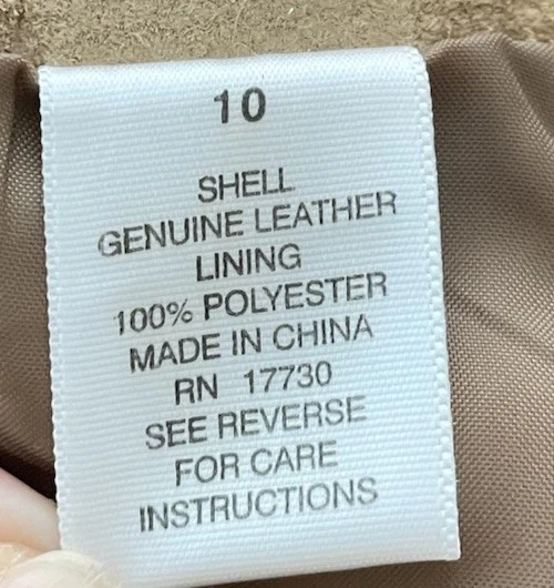 De Colección Isaac Mizrahi Target Tostado Gamuza Cuero Falda Corbata Cinturón Talla 10 Nuevo Con Etiquetas Occidental Foto 3 de 4