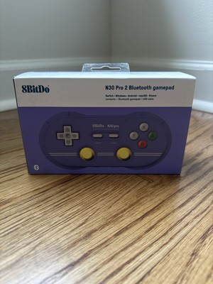 Nintendo Switch Lite Retro Freak 8BitDo N30 Pro 2 Bluetooth GamePad Purple Rare