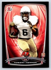 2014 Bowman 35 Robert Herron Rookies Black   Tampa Bay Buccaneers Football Card
