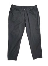 Mens Lululemon Pants Commission Casual Classic Fit ABC Warpstreme 36x27 Gray