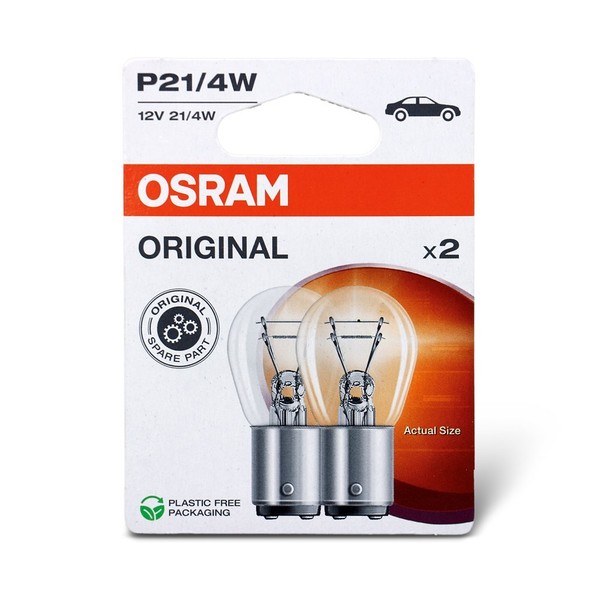 P21/4W Osram 12V Baz15D 12V Bremslicht RÜCklicht Lampe GlÜHbirne 2X StÜCk-image