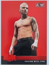 Darby Allin 2022 AEW Red PMG Precious Metal Gem /100 Upper Deck #101295