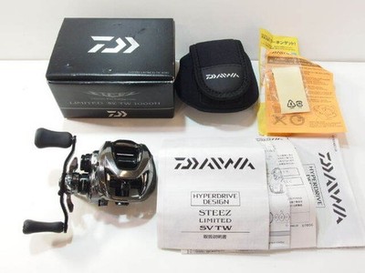 DAIWA STEEZ LIMITED SV TW 1000H Right Hand Baitcasting Reel Clean From Japan Wor
