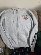 Star Wars Baby Yoda Medium Zipper Hoodie