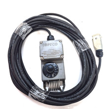PECO NEMA 4X LINE VOLTAGE THERMOSTAT W/ ELECTRICAL SUPPLY CABLE 120-440V 25A