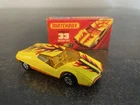MIB Matchbox Superfast Streakers #33 Datsun 126X With Flames In Box Lesney 1973