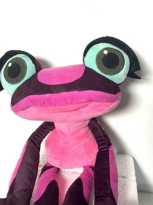 Rio Plush Tree Frog Gabi Pink Purple Stuffed Toy Kohls 2014 15 