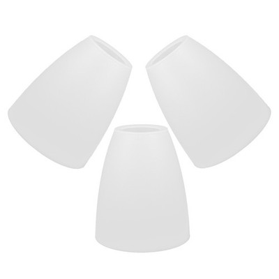 3 Pcs Weißer Lampenschirm Schlicht Lampenschirmanhänger Pendelleuchtenschirm
