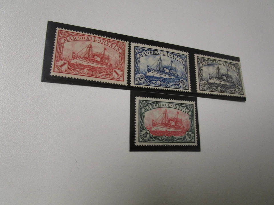 DEUTSCHES REICH 1901 "Kolonien" MARSHALL-INSELN - Michel-Nr. 22-25 **postfrisch - Bild 1 von 1