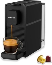 20 Bar Capsule Coffee Machine | Fast Heat-Up | 3 Cup Sizes | Compact Pod Maker