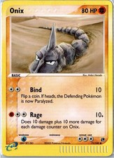 Onix Sandstorm 71/100 2003 Common Reverse Holo Heavily Played on eBay