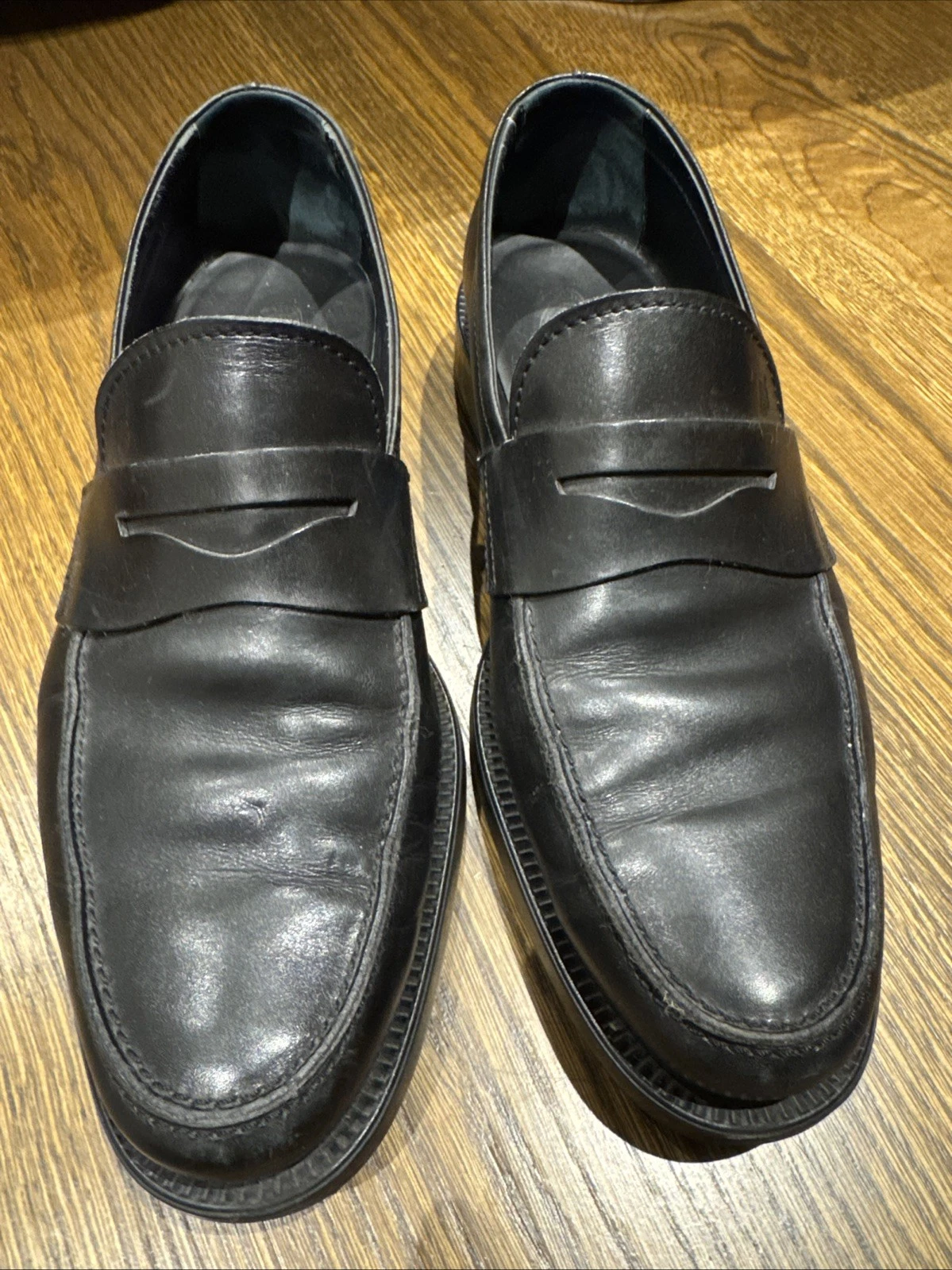 Mocassini da uomo Tod’s in pelle con penny (taglia: 7 5)