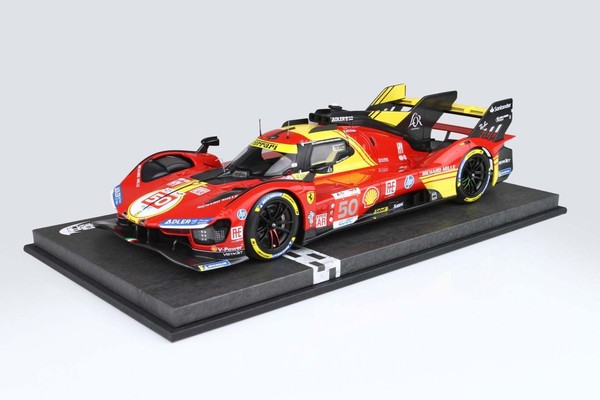Bbr Ferrari 499P #50 - Fuoco/Nielsen/Molina - Winner Le Mans 2024 1/18. P18252A-image