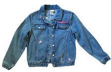 Disney Kids Vintage Denim Jacket Ariel, the mermaid princess Size Large