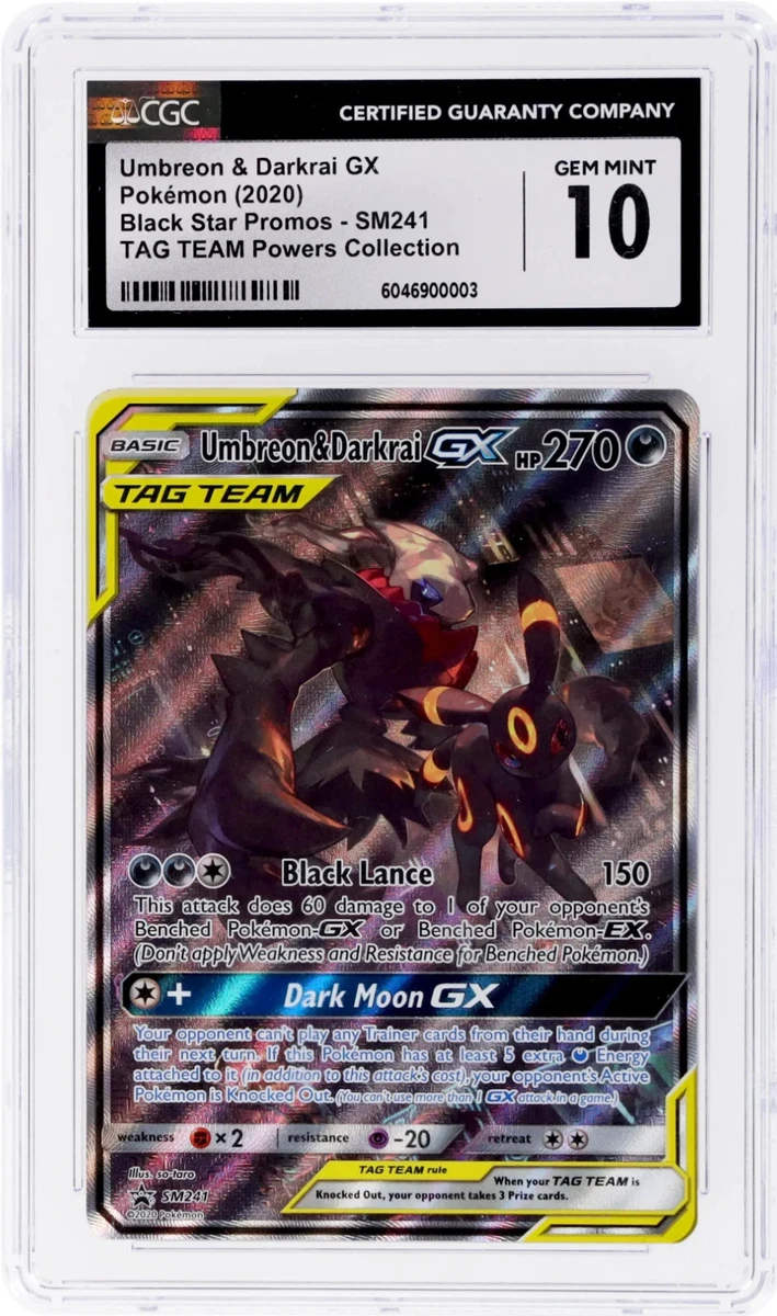 Umbreon & Darkrai GX Pokémon TCG Cards for sale | eBay