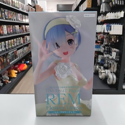 RE:ZERO START LIFE IN ANOTHER WORLD REM FLOWER DRESS TRIO-TRY-IT FIGUR 21 CM