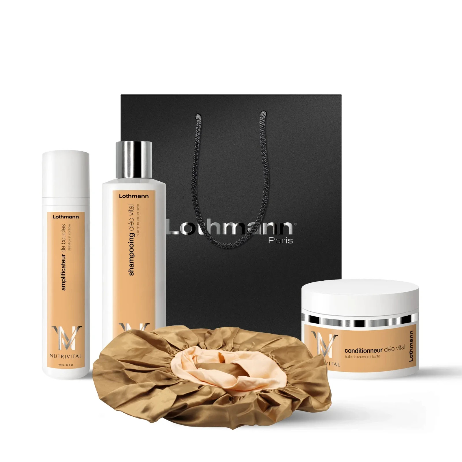Coffret OléoVital Lothmann Paris soin cheveux avec shampooing et conditionneur