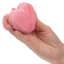 Posh Kiss Me Handheld Massager with Suction Cup Base