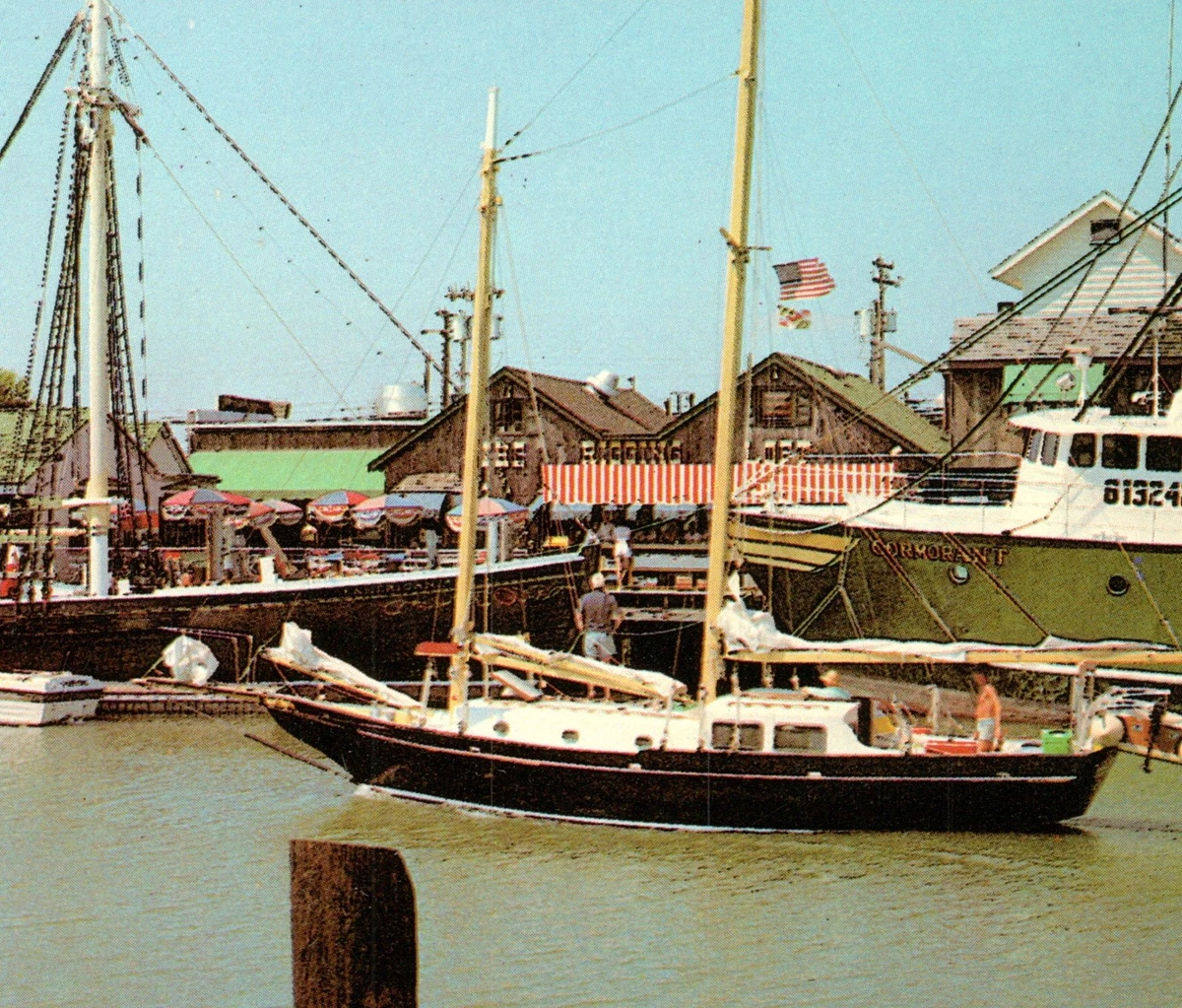 Carte Postale Ancienne Cape May – 1940 – Flotte De Pêche – New Jersey – Originale