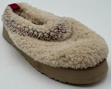 UGG Tazz Braid Womens 11 Mule Beige Wool Roun...