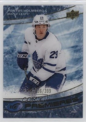 2022 Upper Deck Ice Premieres Blue 336/399 Pontus Holmberg #223 Rookie RC 0y3r