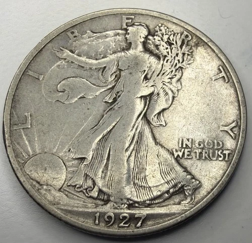 1927 S Walking Liberty Half Dollar E44