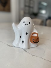 Target Bullseye Playground Halloween 2023 Ceramic LED Light Up Ghost Decor