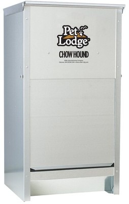 Pet Lodge  Automatic Dog Feeder | Chow Hound Outdoor Pet Feeder | Tough Gal