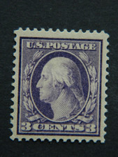 US SC#  376 WASHINGTON  MINT FAINT HINGE TRACE