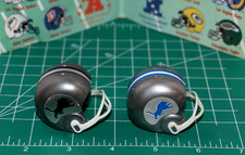 HK400 1960-70s Detroit Lions OPI & RARE HONG KONG Mini Football Gumball Helmets