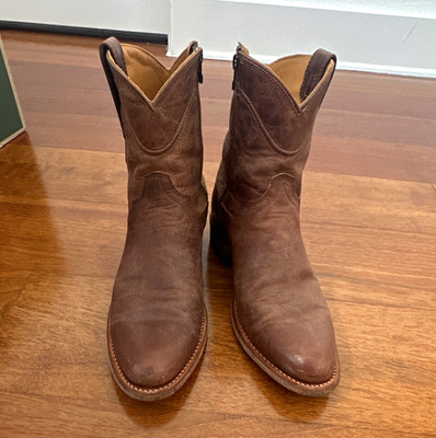 Tecovas The Dean Zip Boots Scotch Goat size 8D