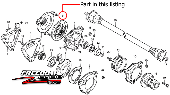 HONDA HT3810 HT3813 HT4213 LAWN TRACTOR SPLINED DRIVE CLUTCH DISK