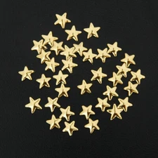 Threadart Specialty Nailhead - Gold Star 5x5mm - 5 Gross