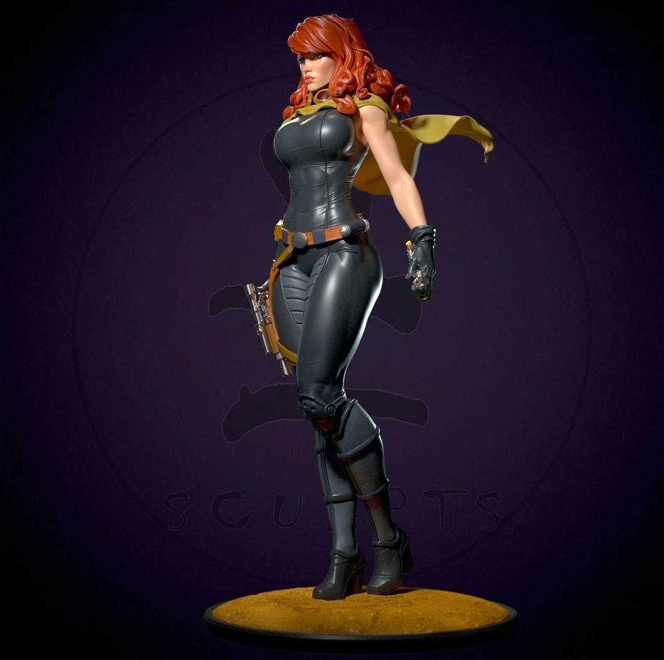 Painted Mara Jade Skywalker Statue 1/6 Sexy Figure - Image 2 of 4