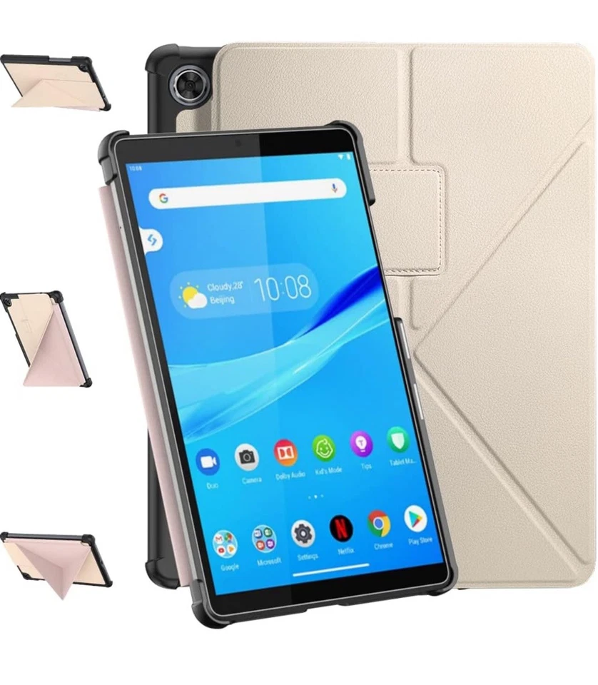 Slim Full Protection Case Soft Cover Stand for Lenovo M8 HD/FHD Tablet 8” Inch - Image 2 of 4