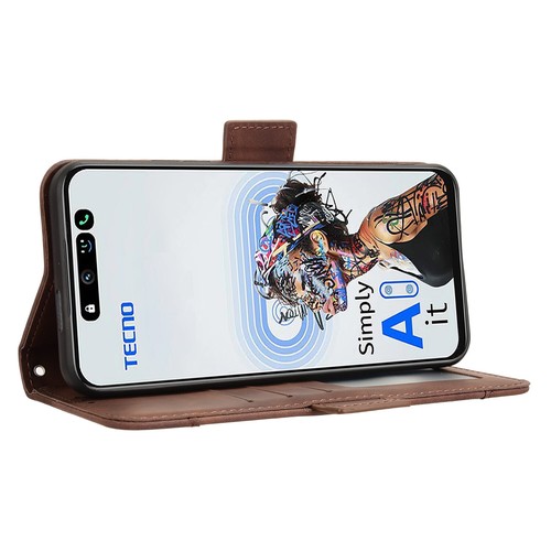 For Tecno Pova 6 Neo 5G Separable Card Slot Flip Leather Wallet Stand Case Cover - Picture 22 of 29