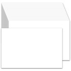 Cardstock Paper 4x6 80lb White Blank Index Cards Wedding Invitation 400 Pack