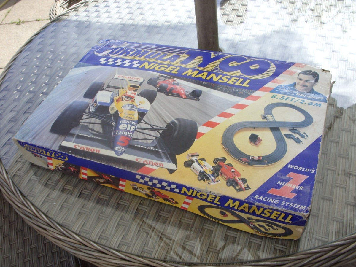 Tyco Formula 1 Slot Car Set Nigel Mansell | eBay UK