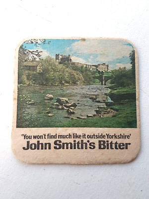Vintage JOHN SMITH'S - Bitter ... Cat No'35 Bierdeckel / Untersetzer