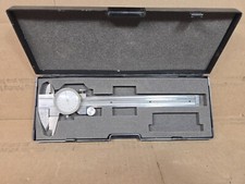 Vintage Kanon 6" Dial Caliper (Used) and calibrated/ Hardened Stainless Steel 