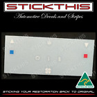 <!--F#f_0-->LH LX Torana Lower Dash Air Vent Controls Symbol Decals/Stickers<!--F/-->