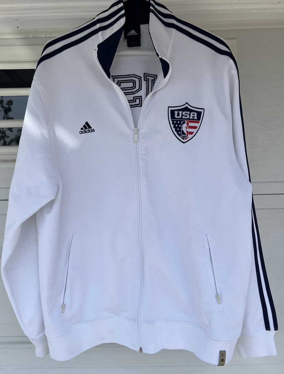 Veste nba outlet blanche