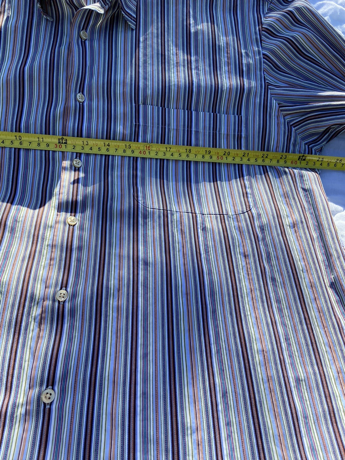 Robert Talbott Gorgeous Multi Pastel Pinstriped L… - image 9