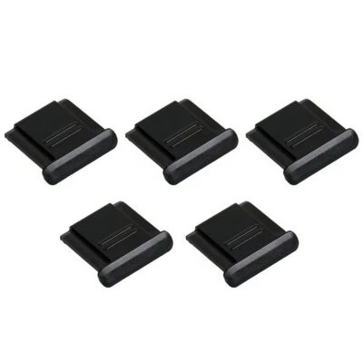 5x Cover Protezione Flash Hot Shoe BS-1 per Canon Nikon Olympus Panasonic Pentax